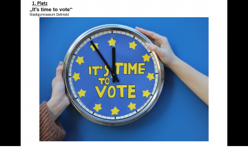 It`s time to vote - Stadtgynasium Detmold